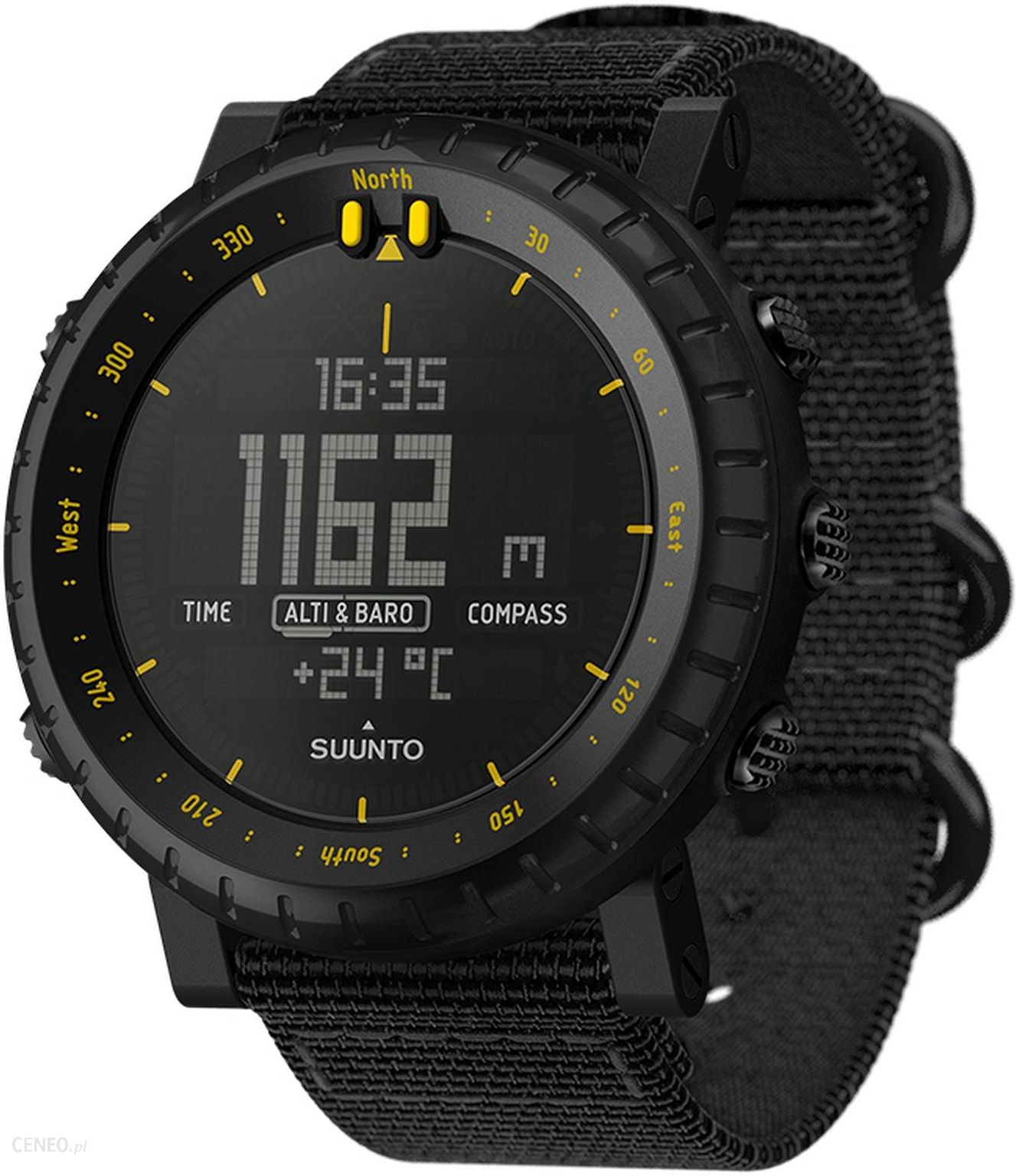 スント SUUNTO CORE Black Yellow S050276000 SUUNTO CORE Black Yellow (SS050276000) – Wege BLW