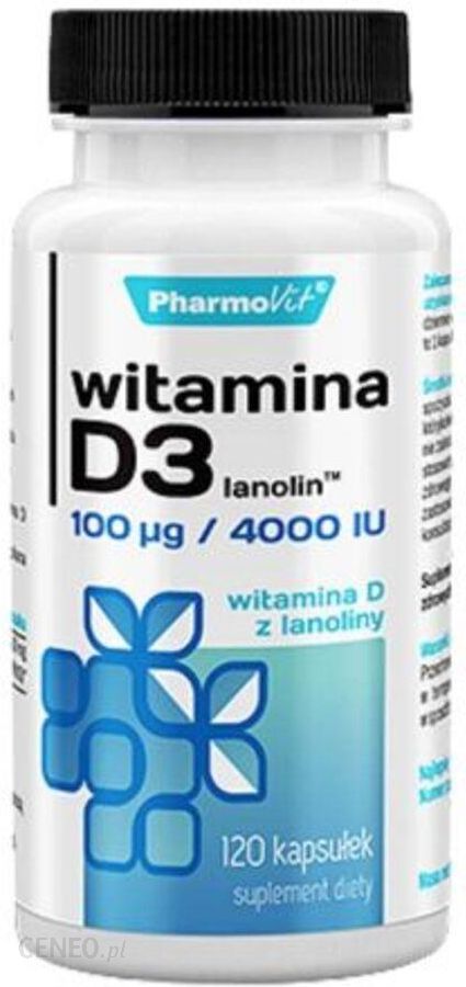 Pharmovit Witamina D3 10 µg / 4000IU 120 kaps